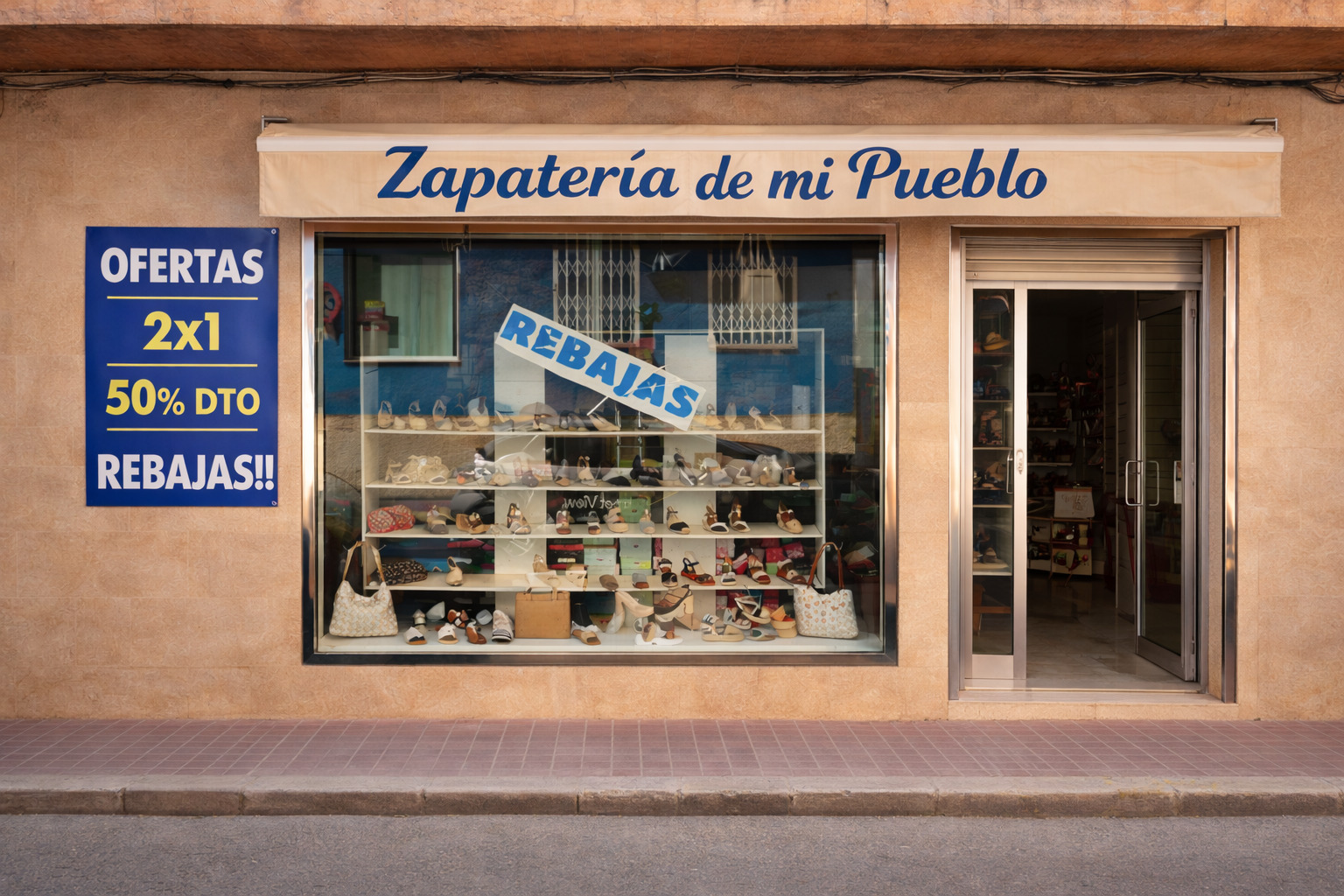 Tu escaparate de tienda local, abierto las 24 horas