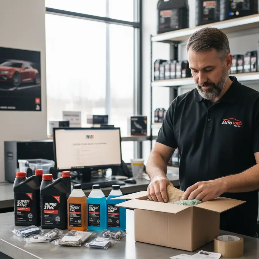 packaging adaptado para pequeños comercios con tienda online